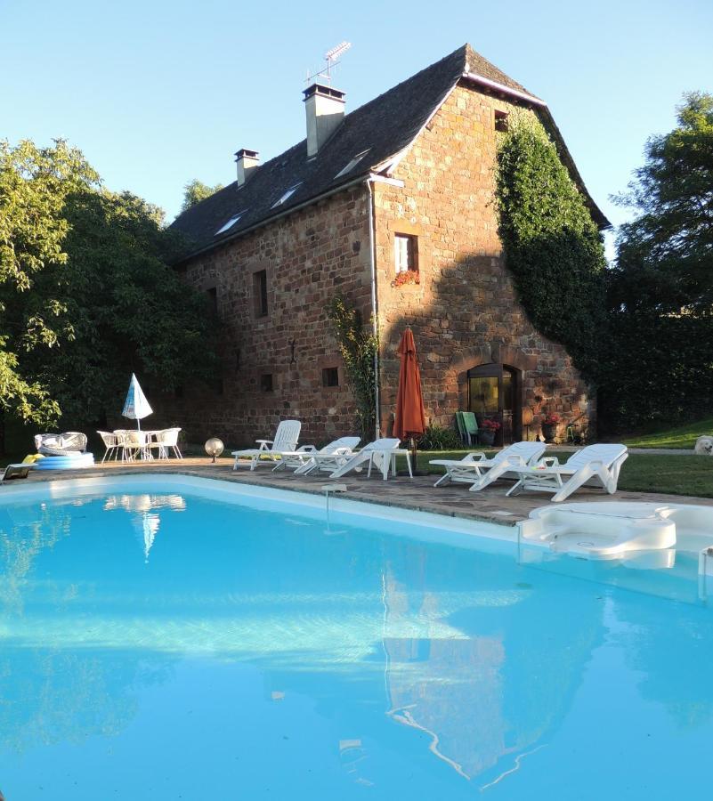 Bed and Breakfast Domaine Du Mas Naut Conques-en-Rouergue Exterior foto