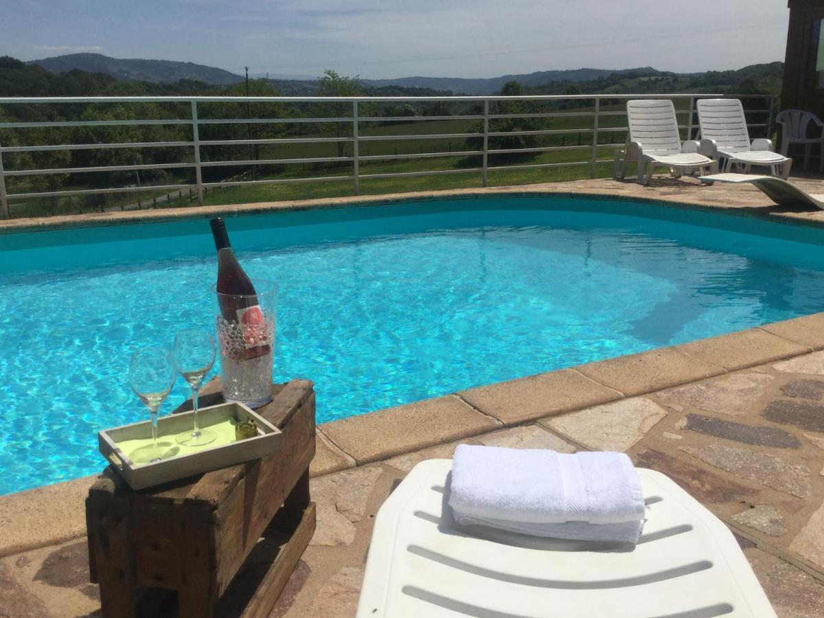 Bed and Breakfast Domaine Du Mas Naut Conques-en-Rouergue Exterior foto