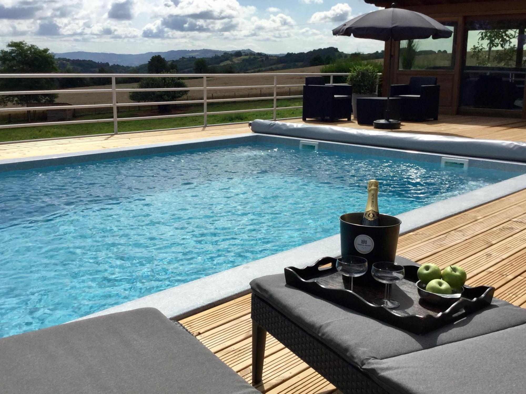 Bed and Breakfast Domaine Du Mas Naut Conques-en-Rouergue Exterior foto